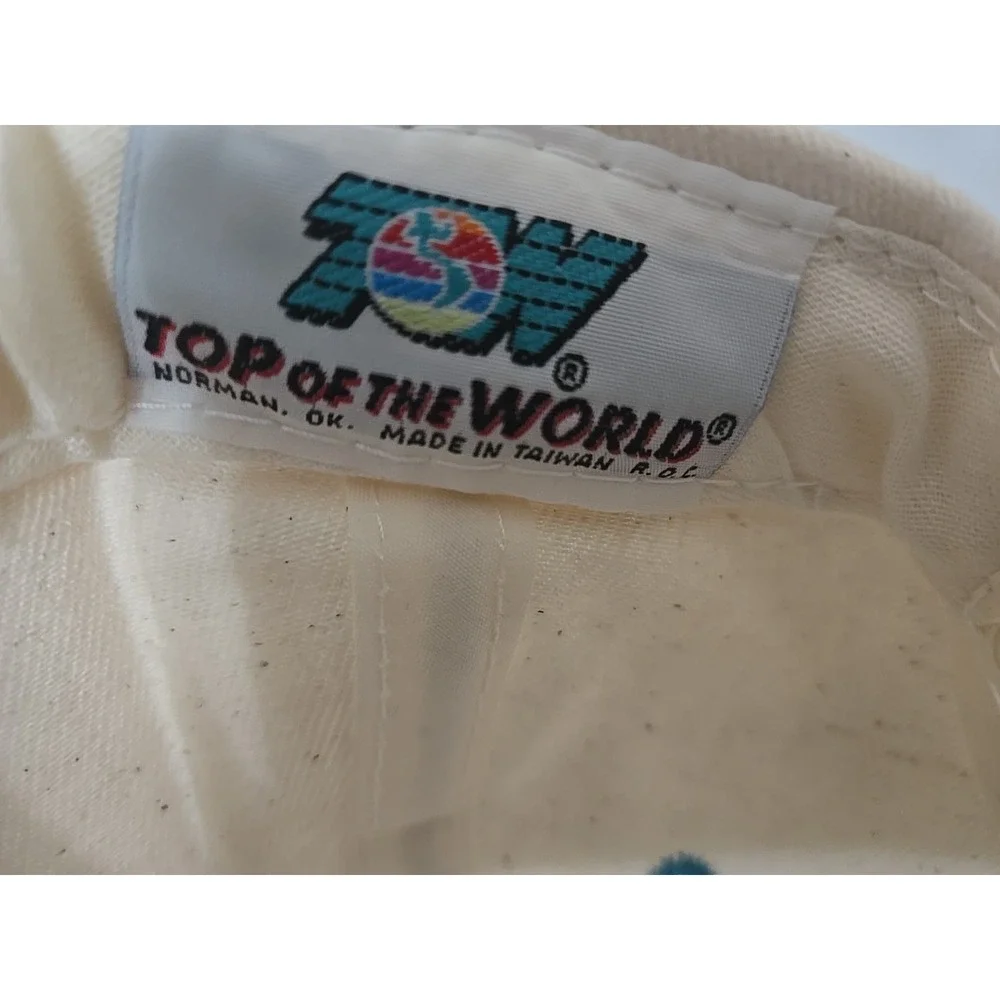 Vtg 90s ABC Sports White Snapback Hat‎ NWT Top Of The World USA Deadstock Rare
